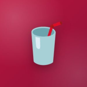 Homemade bissap — hibiscus drink